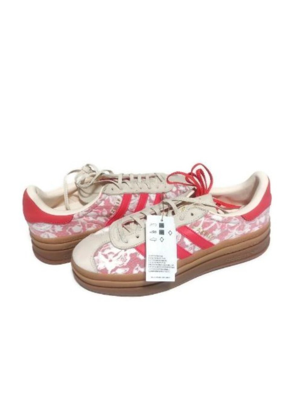 Adidas Gazelle Bold Liberty London Sneakers Womens Size 11 Platform Shoes New - Picture 10 of 10